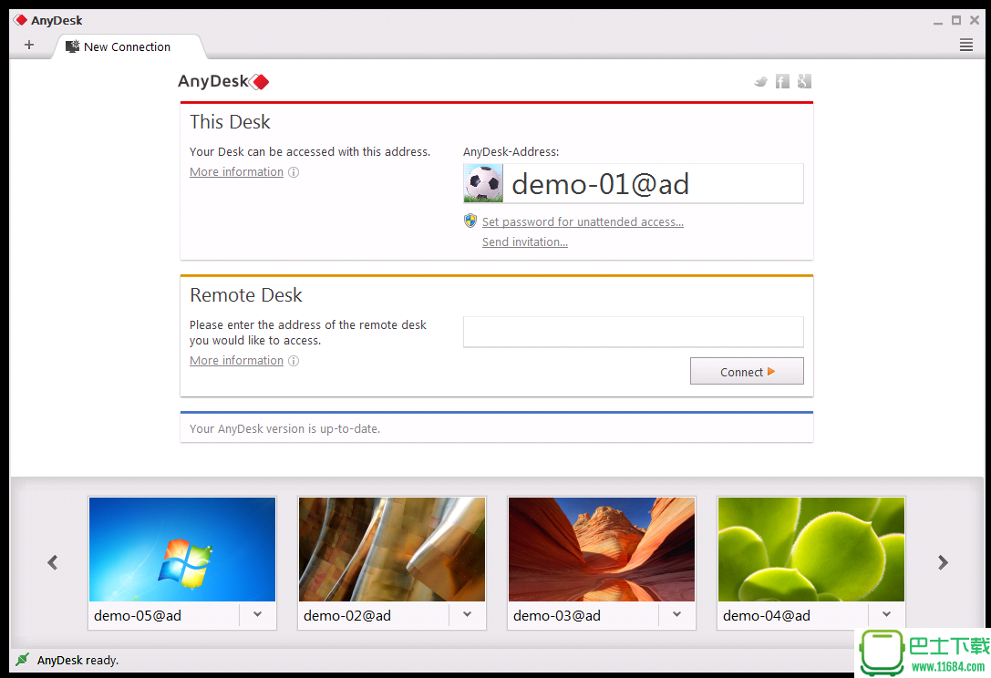 速度最快的免费远程控制工具AnyDesk 3.2.5.0 官方最新版下载