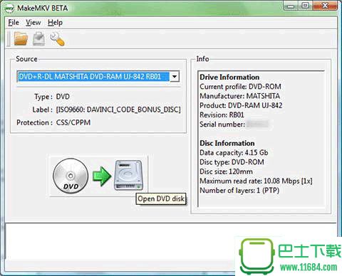 DVD转MKV转换器MakeMKV下载-DVD转MKV转换器MakeMKV最新免费版下载v1.10