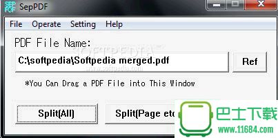 pdf文件分割器SepPDF v2.87 绿色免费版下载