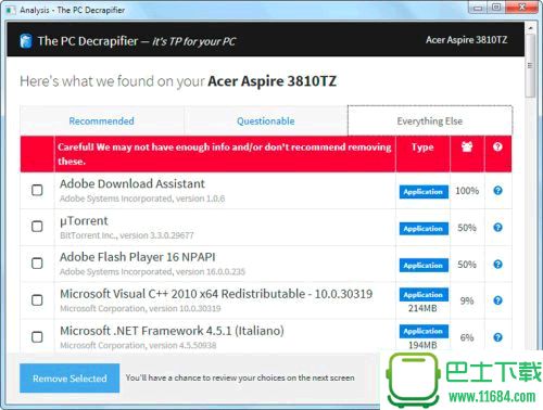 清理电脑垃圾文件助手PC Decrapifier v3.0.1 最新免费版下载