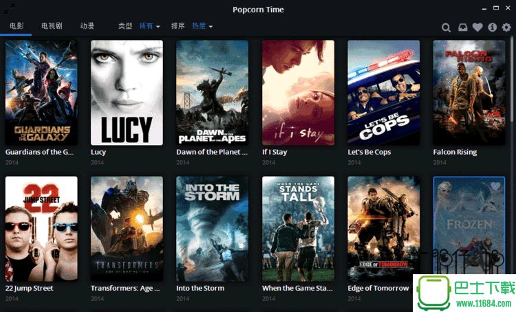 即刻观看种子电影Time4Popcorn Popcorn Time v5.5.1 中文最新版下载