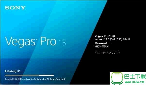 Sony Vegas Pro v13.0.453 中文版 64位（非线性视频编辑处理软件）下载