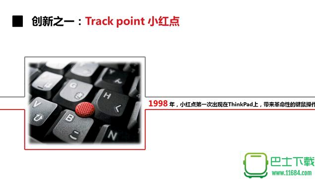 Thinkpad品牌20周年发展全回顾ppt模板下载