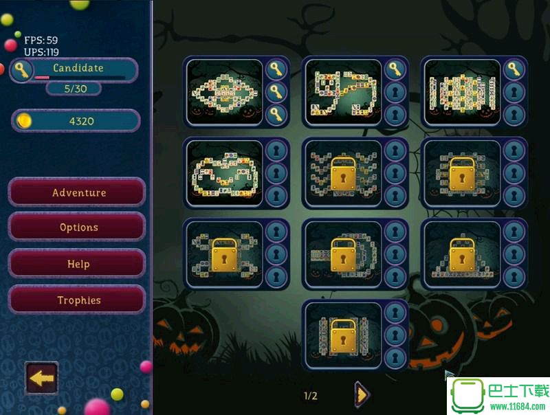 《万圣节之夜2：麻将（Halloween Night 2 Mahjong）》ZEKE硬盘版下载