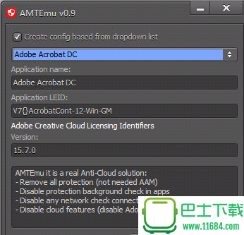 AMTEmu(Adobe通用破解补丁) 0.9.1 绿色免费版下载