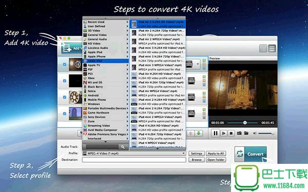4K格式转换4K Video Converter 5.0.17 Mac版下载