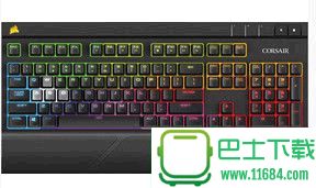 海盗船Corsair STRAFE RGB键盘驱动 官方最新版下载