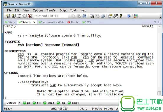 SecureCRT(SSH会话管理软件) v8.0.3 绿色便携版下载