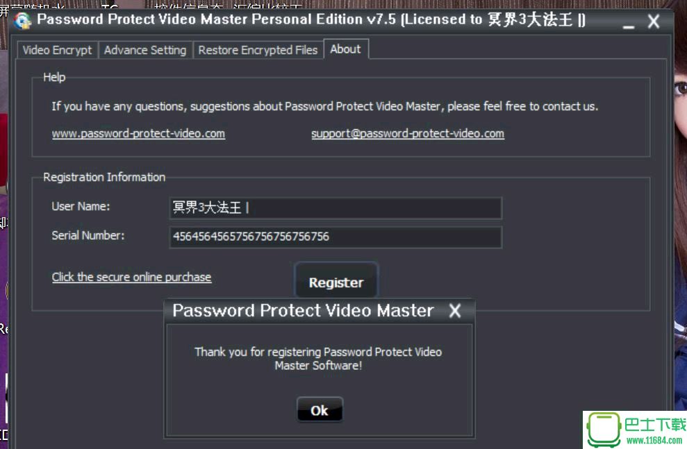 视频加密工具Password Protect Video Master Personal Edition v7.5 个人版下载