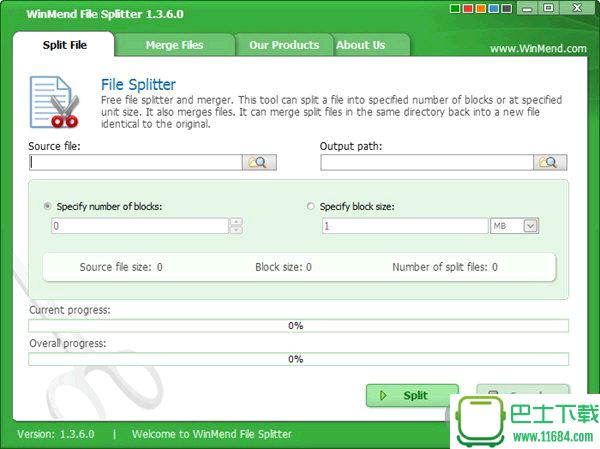 文件分割合并工具WinMend File Splitter 2.1.0 官方最新版下载