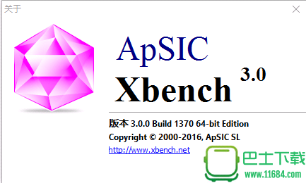 ApSIC Xbench 3.0.1370 X64 绿色版下载