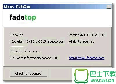 FadeTop(定时休息提醒软件) v3.1.0 官方最新版