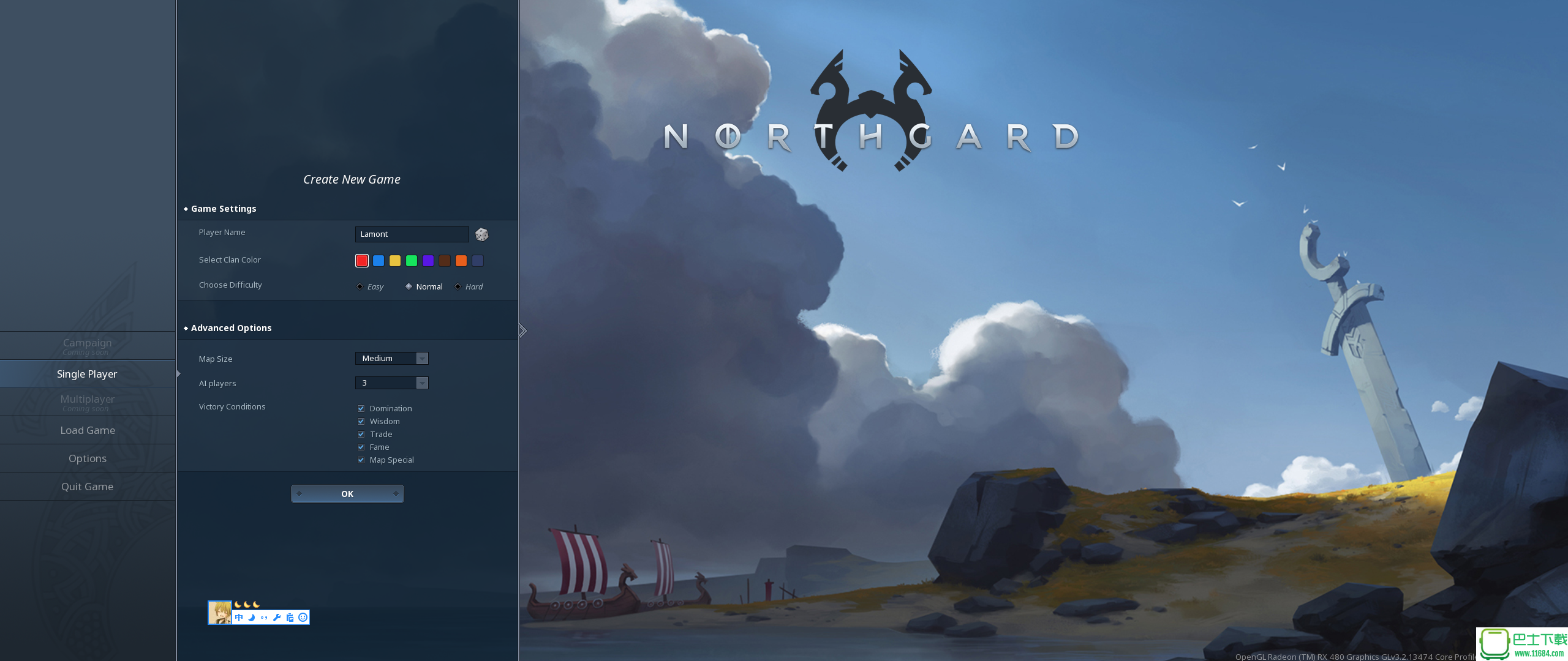 北境之地/贝加尔（Northgard） 最新汉化版（含游戏攻略）下载