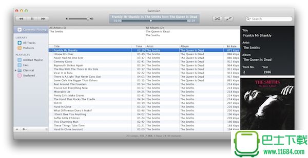 Swinsian(音乐播放器)for Mac v1.13.2 最新版下载