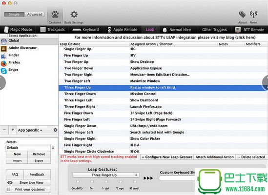 bettertouchtool for Mac(触摸板增强神器) v2.20 官方最新版下载