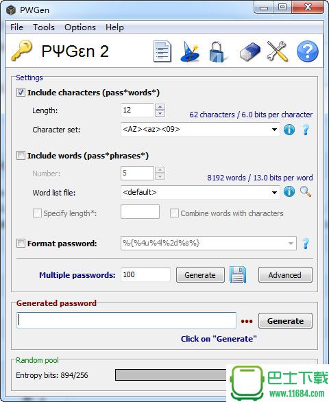 PWGen(密码生成工具) v2.9.0 官方最新版下载