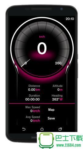 GPS速度表Pro手机版下载-GPS速度表Pro 安卓版（可以记录你行程的工具）下载v3.7.24