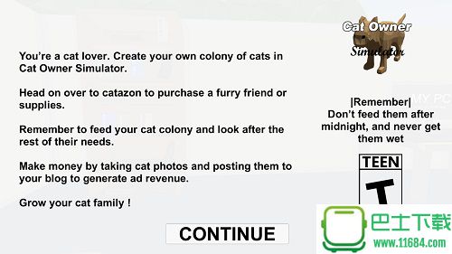 养猫模拟器Cat Owner Simulator 游戏免安装版 下载