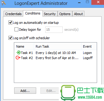 LogonExpert工具下载-LogonExpert v7.4(windows强大加密自动登录工具)下载v7.4