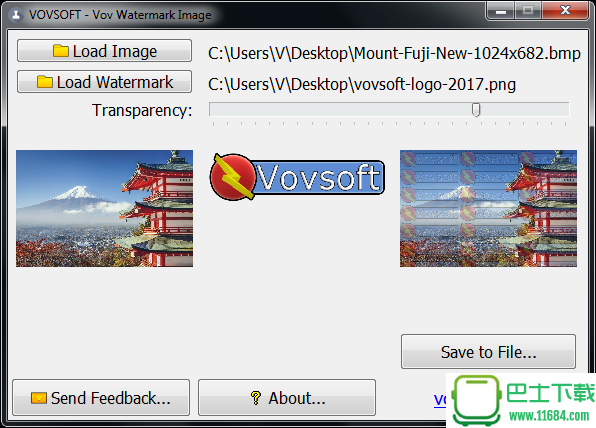 Vov图片水印生成工具Vov Watermark Image v1.1 最新版下载