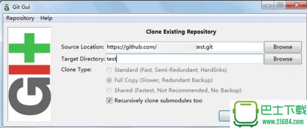 Git gui(git客户端) 2.16.2 官方版（64位）下载