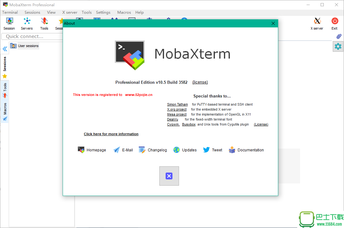 MobaXterm Professional Portable下载-MobaXterm Professional Portable v10.5 破解版 by 今夕何夕下载v10.5