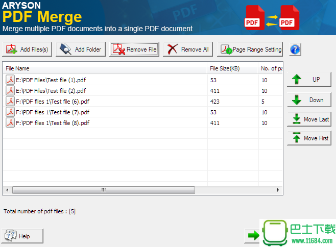 PDF合并软件Aryson PDF Merge v17.0下载