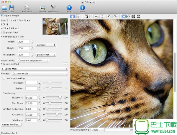 photozoom pro for Mac下载-photozoom pro for Mac破解版 7.0.8 中文版下载