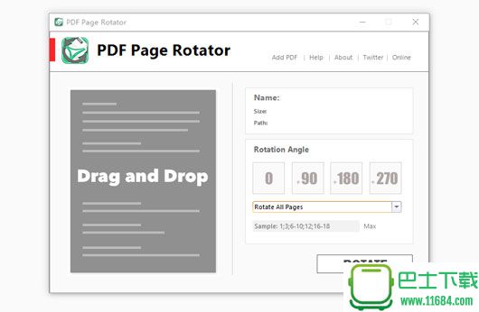 PDF Page Rotator下载-PDF Page Rotator(PDF页面旋转工具)下载v1.1.0