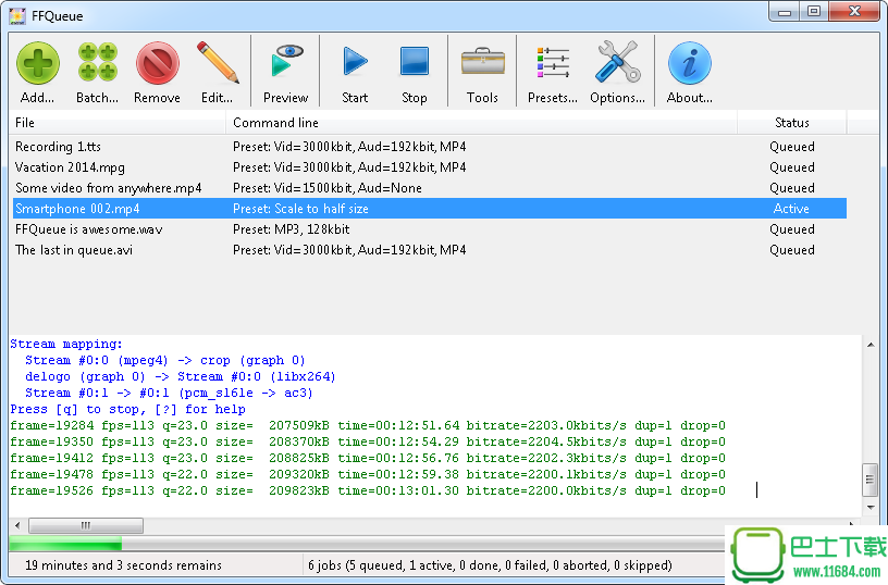 FFQueue linux版（视频编辑录制软件）v1.7.50下载
