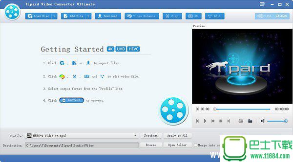 Tipard Video Converter（多功能视频转换器）9.0.8 官方免费版下载