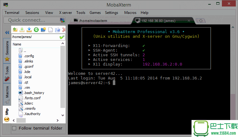 Mobaxterm Professional（Windows下远程终端链接）10.8 破解版下载