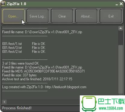 压缩包修复Zip2Fix v1.0 绿色版下载