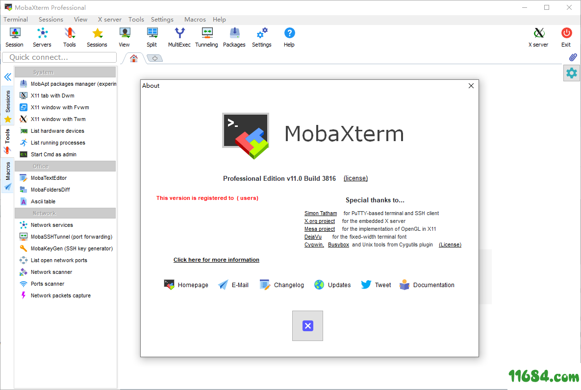 MobaXterm 11.0 破解正式版下载