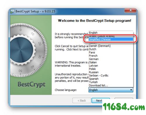 虚拟磁盘加密Jetico BestCrypt v9.03.15.0 直装破解版下载
