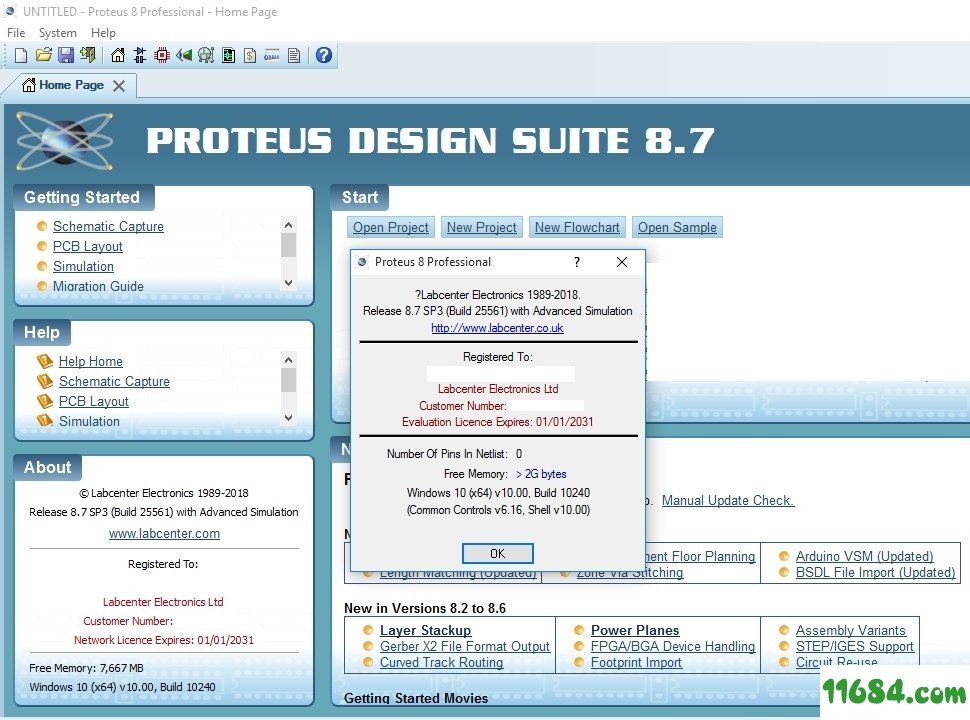 Proteus 8.7 sp3 破解版下载