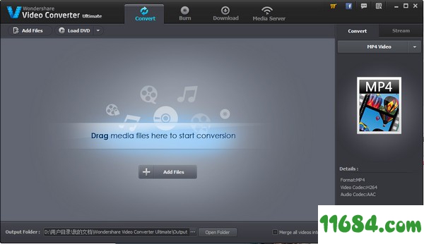 视频剪辑转换拼接软件Wondershare Video Converter Ultimate 10.1.4.146下载