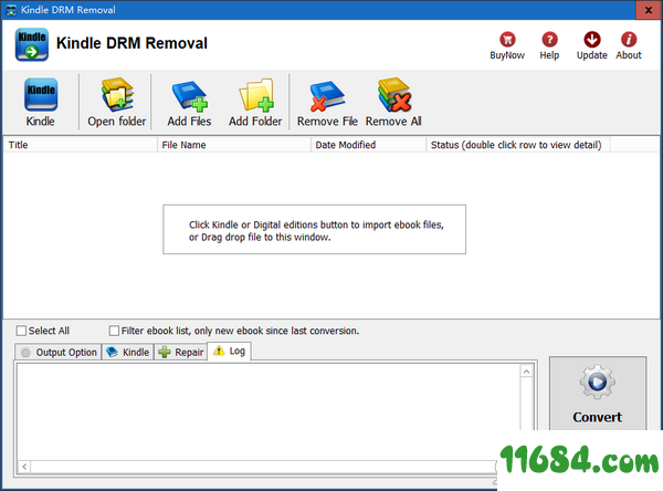 Kindle DRM Removal下载-Kindle DRM Removal(Kindle电子书DRM移除器) v3.19.311.385 最新免费版下载