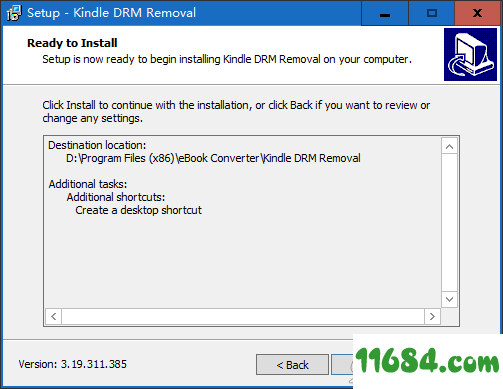 Kindle DRM Removal下载-Kindle DRM Removal(Kindle电子书DRM移除器) v3.19.311.385 最新免费版下载
