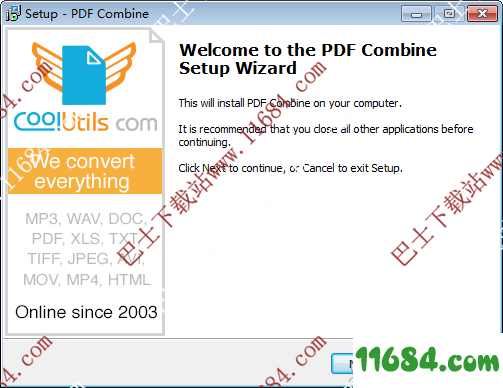 CoolUtils PDF Combine中文版下载-PDF文件合并工具CoolUtils PDF Combine v6.1.0.146 中文注册版下载