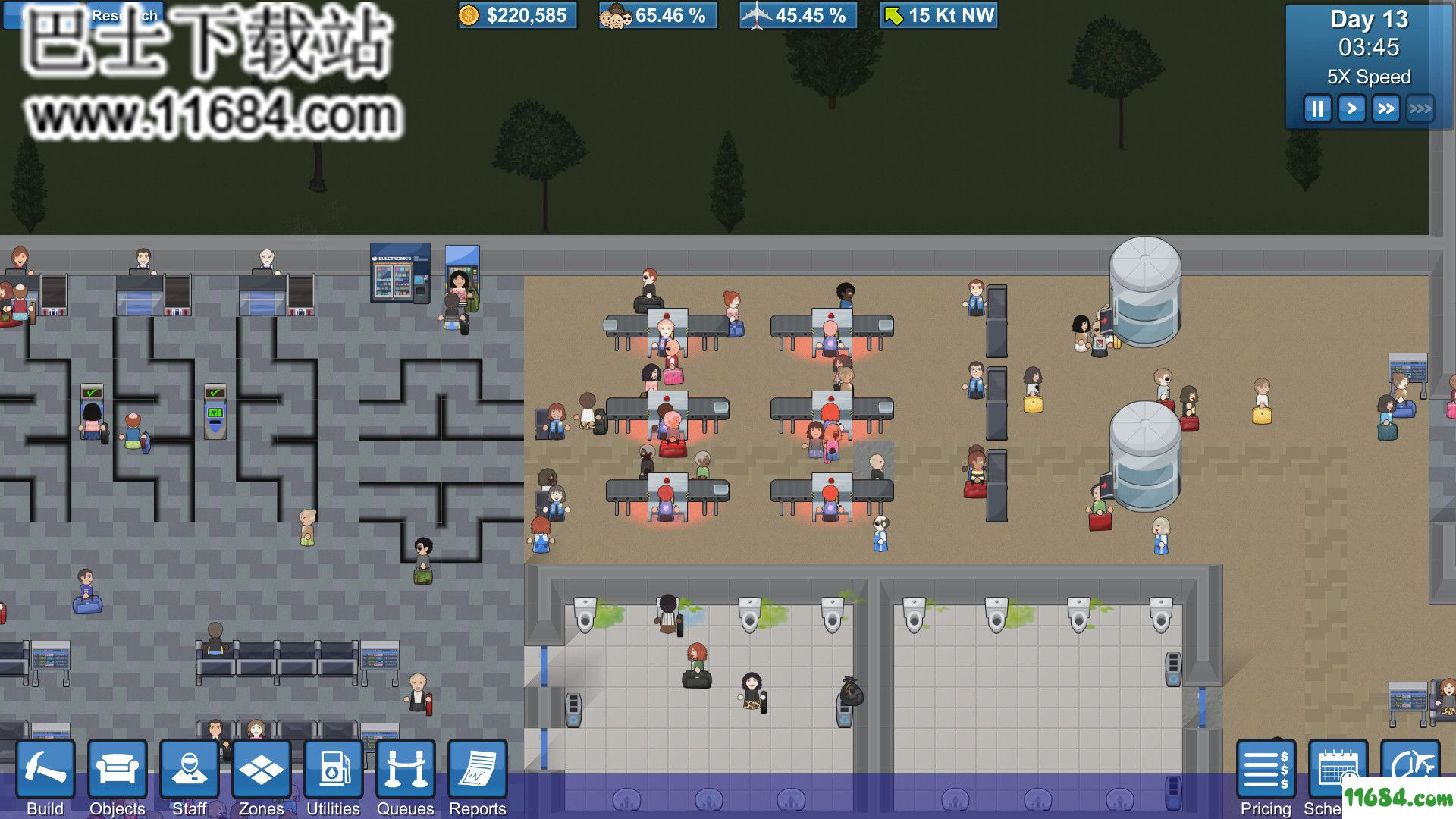 模拟机场游戏免安装中文版下载-模拟机场SimAirport 免安装中文版下载v20190419