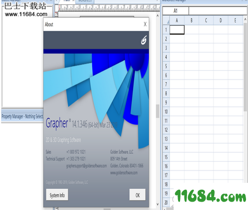 Grapher 14破解版下载-科学类绘图软件Golden Software Grapher v14.2.371 破解版(附破解补丁)下载