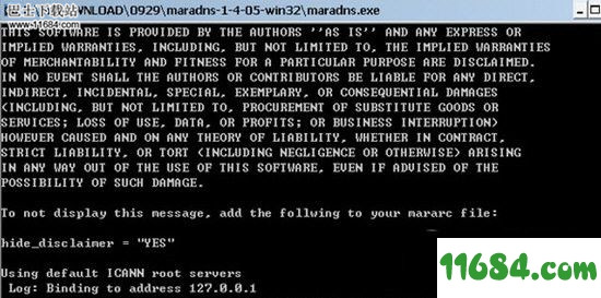 MaraDNS下载-DNS服务器搭建软件MaraDNS v1.4.05 绿色版下载