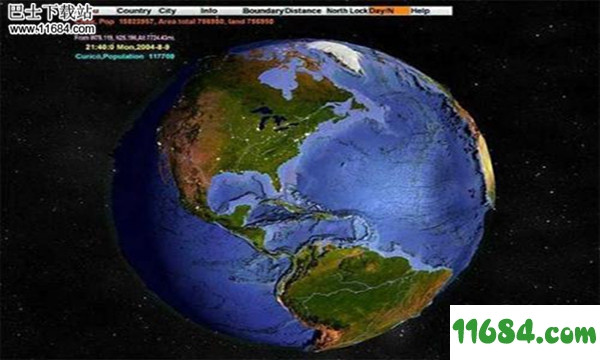 3D World Map下载-三维世界地图3D World Map v2.1 最新免费版下载
