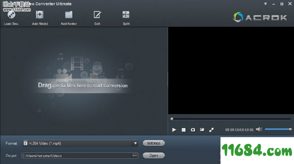 Acrok Video Converter下载-视频格式转换Acrok Video Converter v6.5 最新版 下载