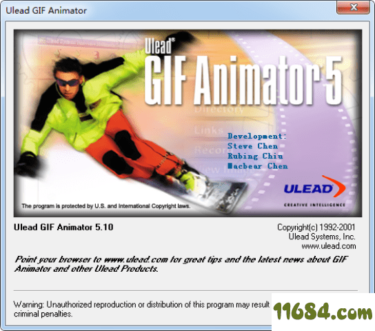 Ulead GIF Animator单文件版下载-动态图片制作Ulead GIF Animator珍藏版 v5.10 单文件版下载