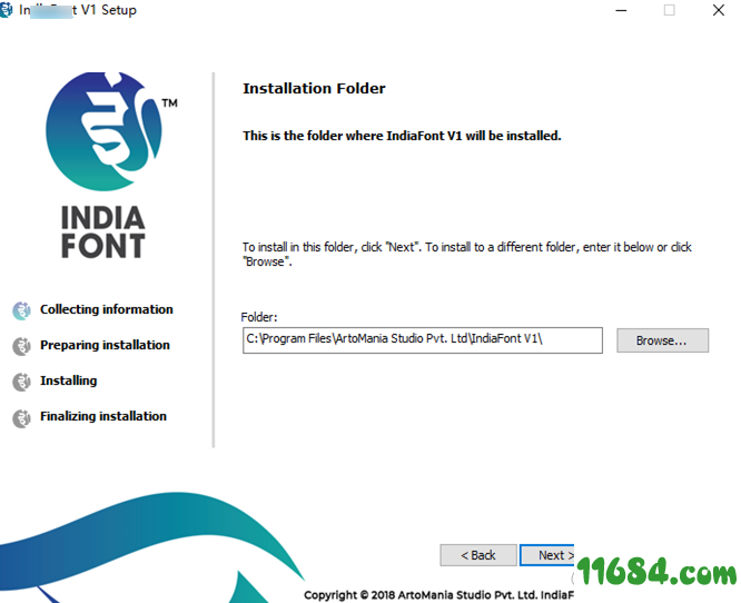 IndiaFont破解版下载-书法软件IndiaFont v1.0.0 破解版(附破解补丁)下载