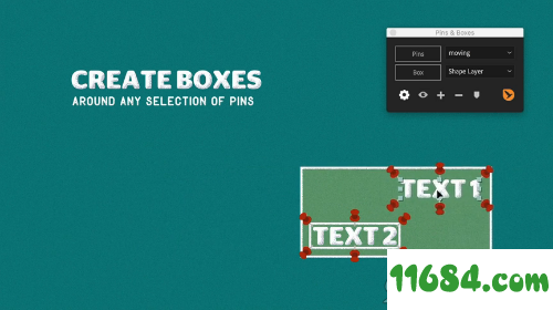 Pins Boxes下载-自适应动态方框动画AE脚本Pins Boxes v1.1 最新免费版下载