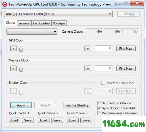 GPUTool下载-显卡超频软件GPUTool v1.0 绿色版下载