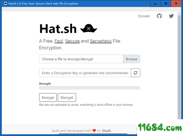 Hat.sh下载-文件加密解密工具Hat.sh v1.0 最新免费版下载